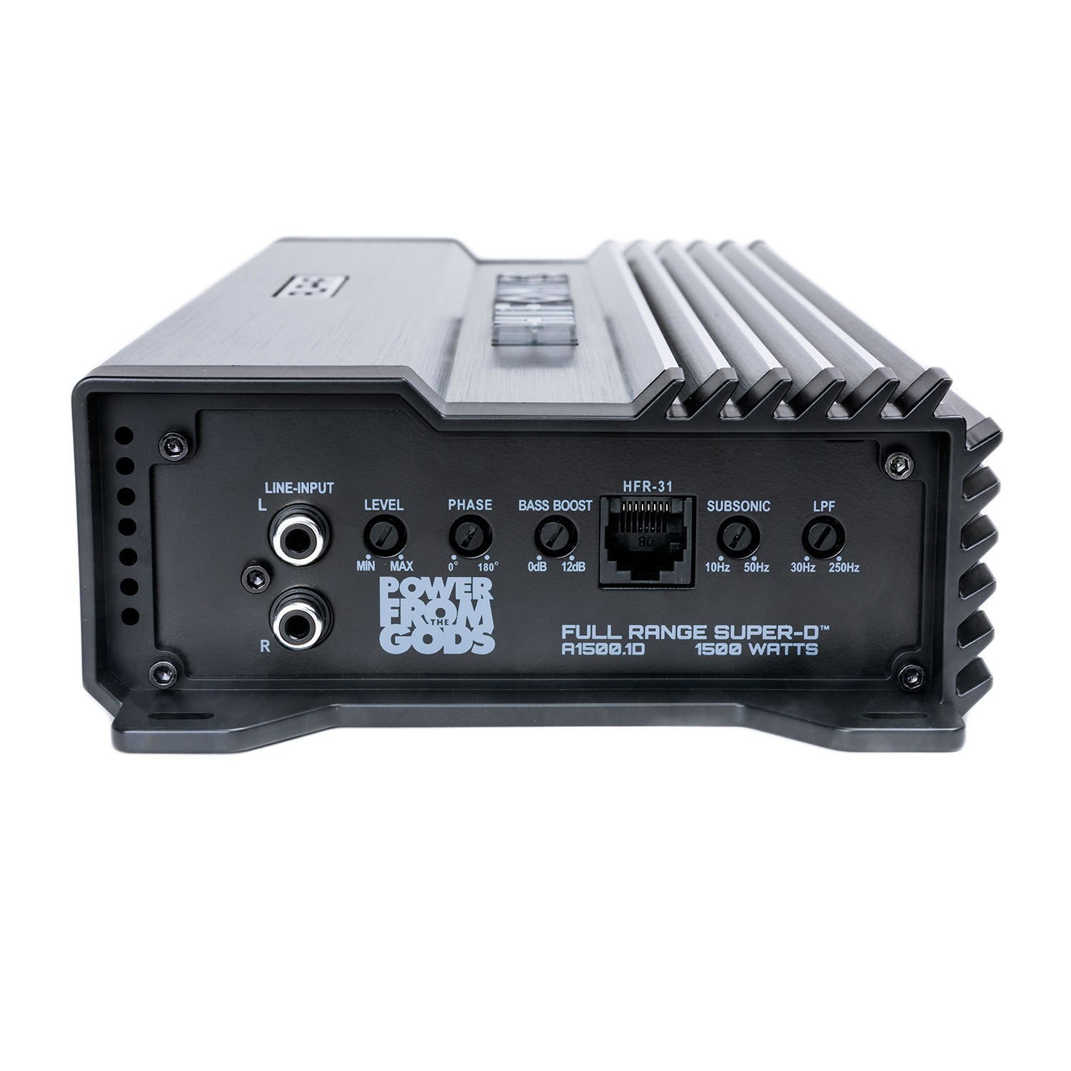 Hifonics Compact 1500W - 1 Ohm Stable Monoblack Car Amplifier