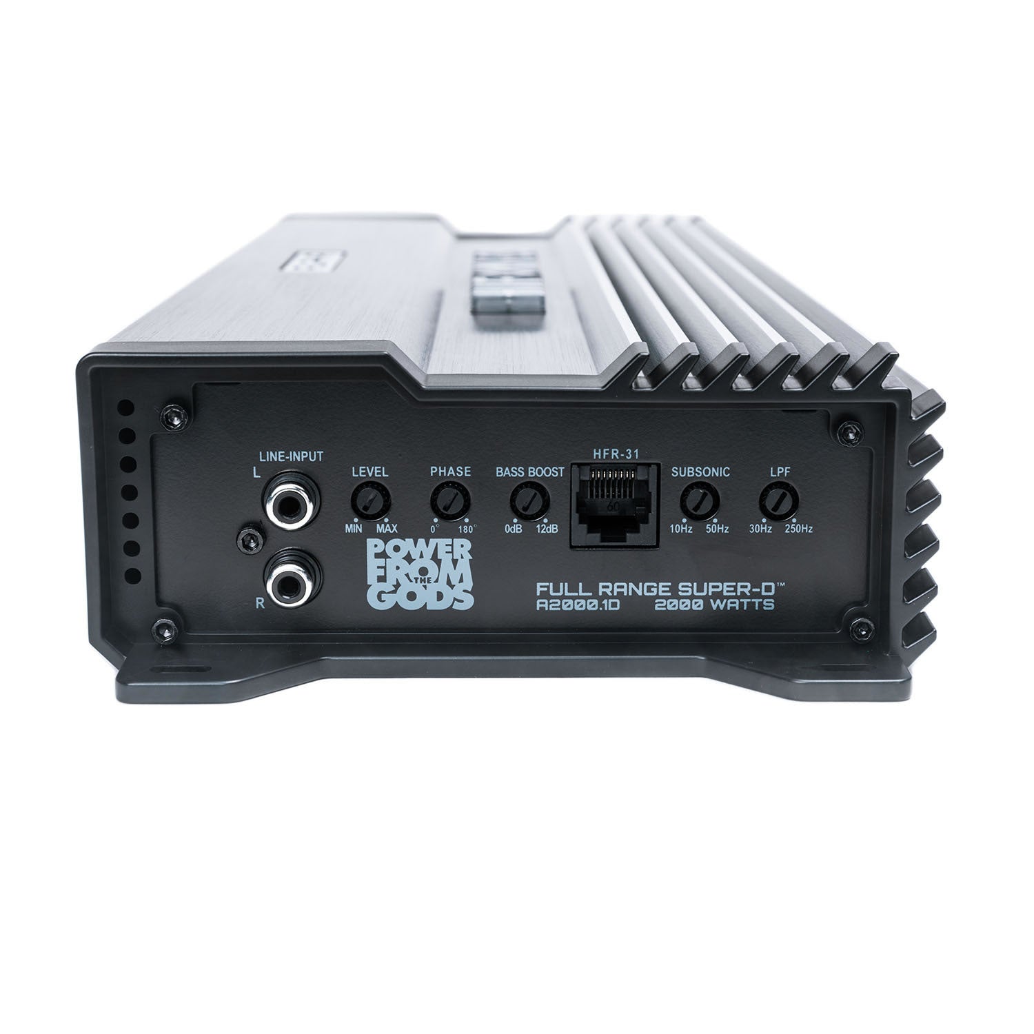 Hifonics Compact 2000W - 1 Ohm Stable Monoblack Car Amplifier