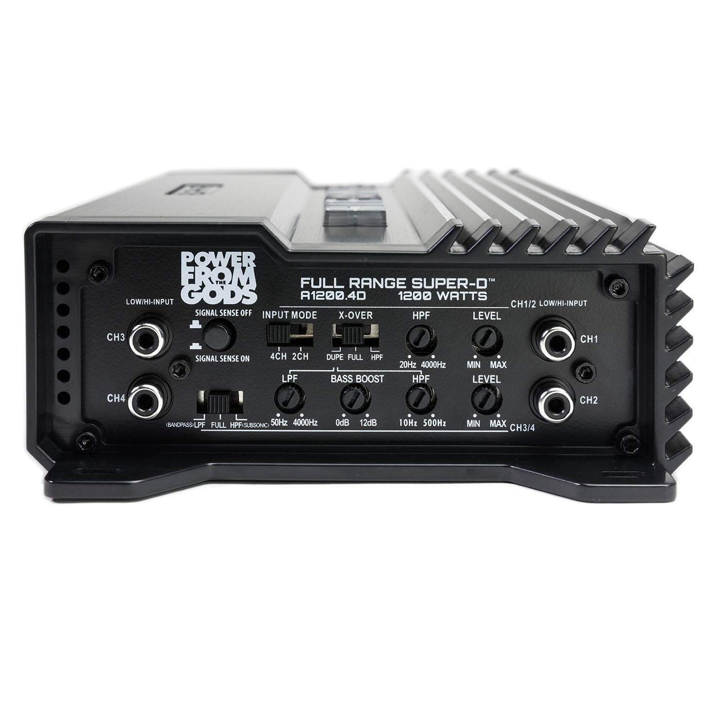 Hifonics Compact 1200W - 4 Channel Car Amplifier