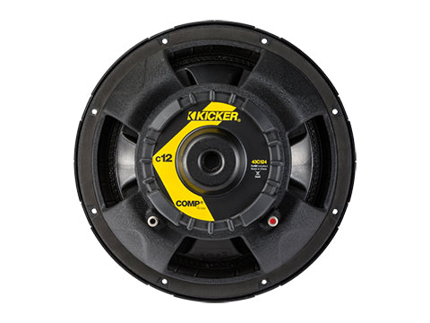 Kicker Comp 12" 300w RMS SVC 4-Ohm Subwoofer