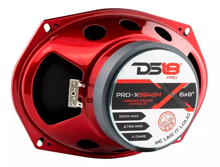 BOCINA 6X9" MIDRANGE 1PC 550 WATTS