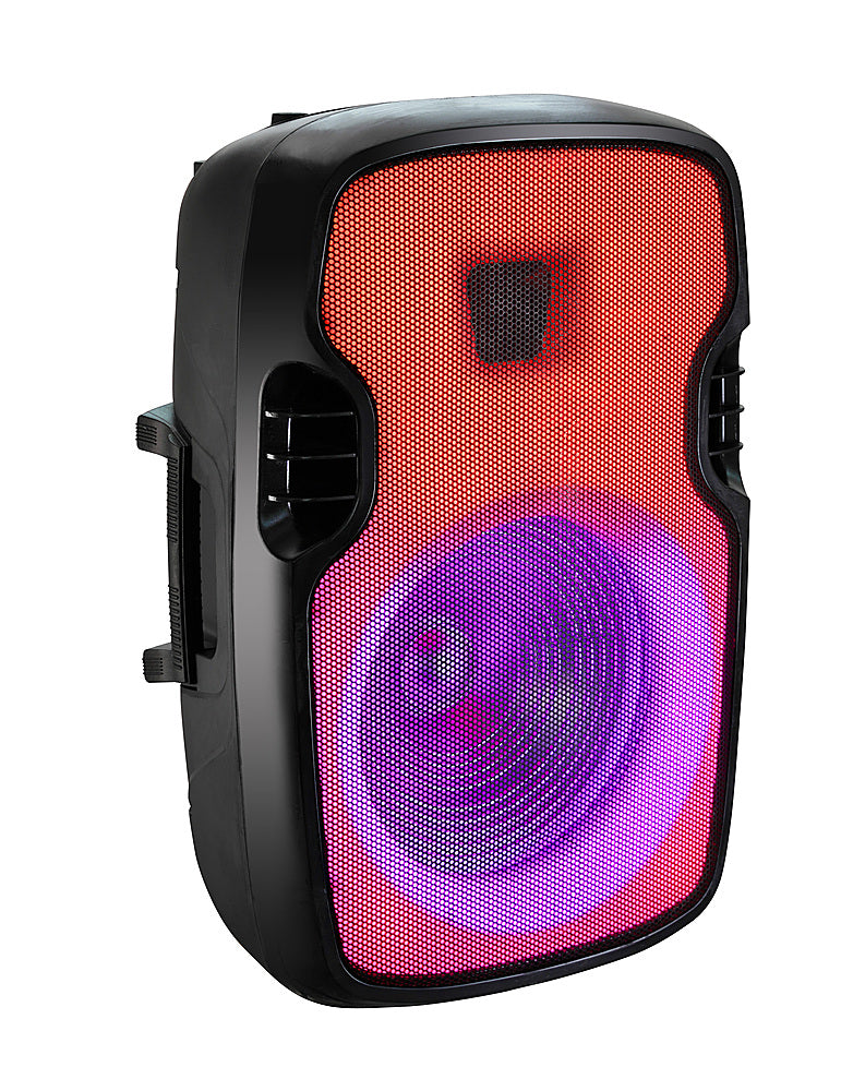 QFX BOCINA RECARGABLE 15" FM/USB/SD/BLUETOOTH