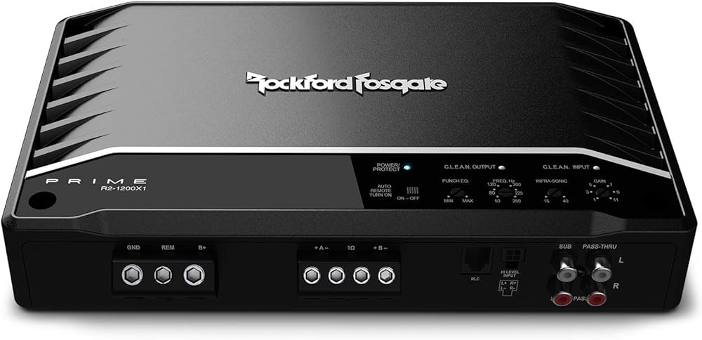 RF AMPLIFICADOR PARA CARRO 1CH 1200 WATTS