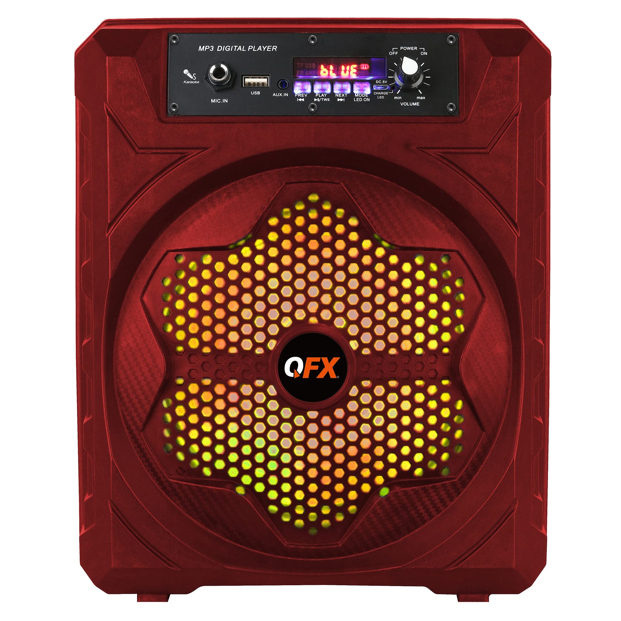 QFX RADIO BOCINA  FM/USB/BT/AUX