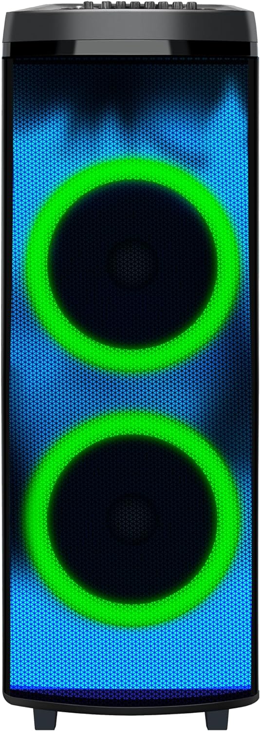 IQ SOUND 2x 12†Bluetooth® Speaker with LIGHT SHOW