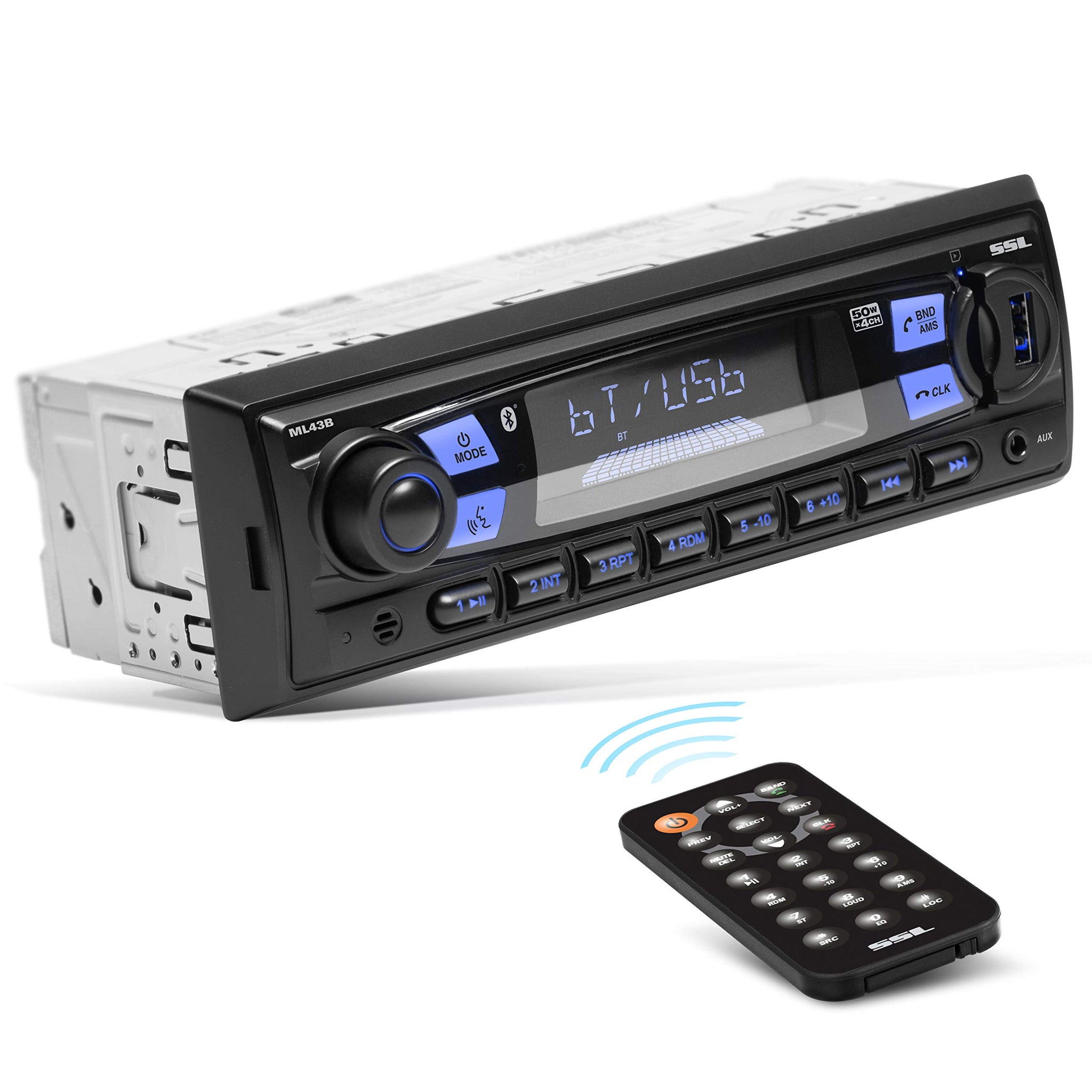 SSL STEREO 200W C/BLUETOOTH Y USB, GRATIS BOCINAS SONY