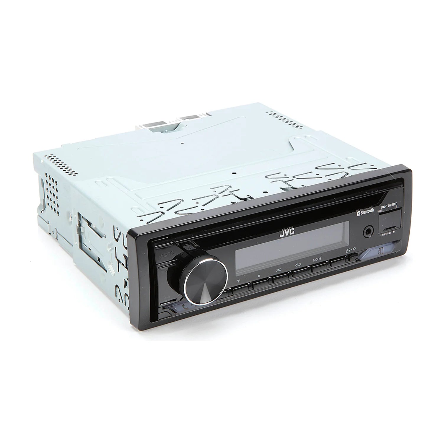 JVC CD Receiver featuring Bluetooth® / USB / Amazon Alexa / 13-Band EQ / JVC Remote App Compatibility