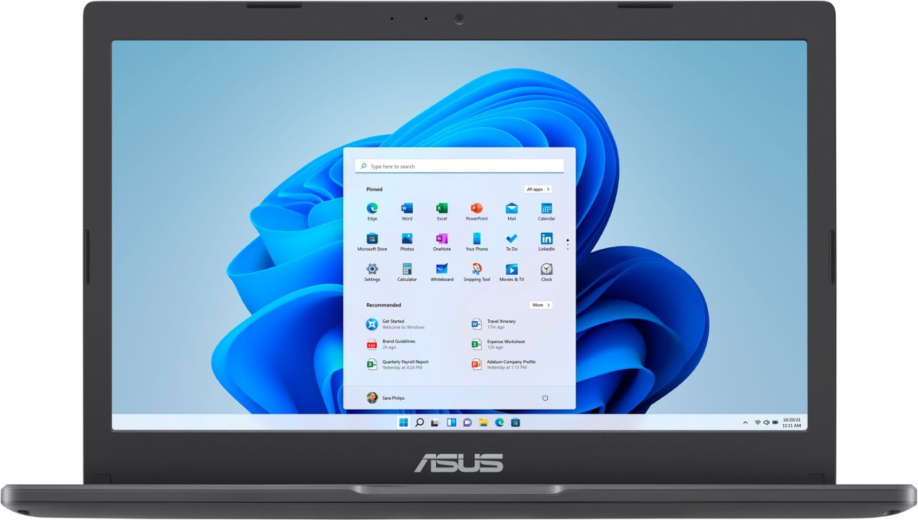 ASUS 11.6" Laptop Intel Celeron N4020 - 4GB Memory - 64GB eMMC - Star Black