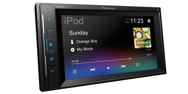 Pioneer 6.2" Digital Multimedia Receiver with Built-in Bluetooth