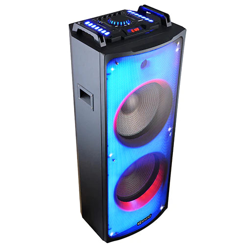IQ SOUND 2 x 15†Portable Bluetooth® Speaker with True Wireless Technology