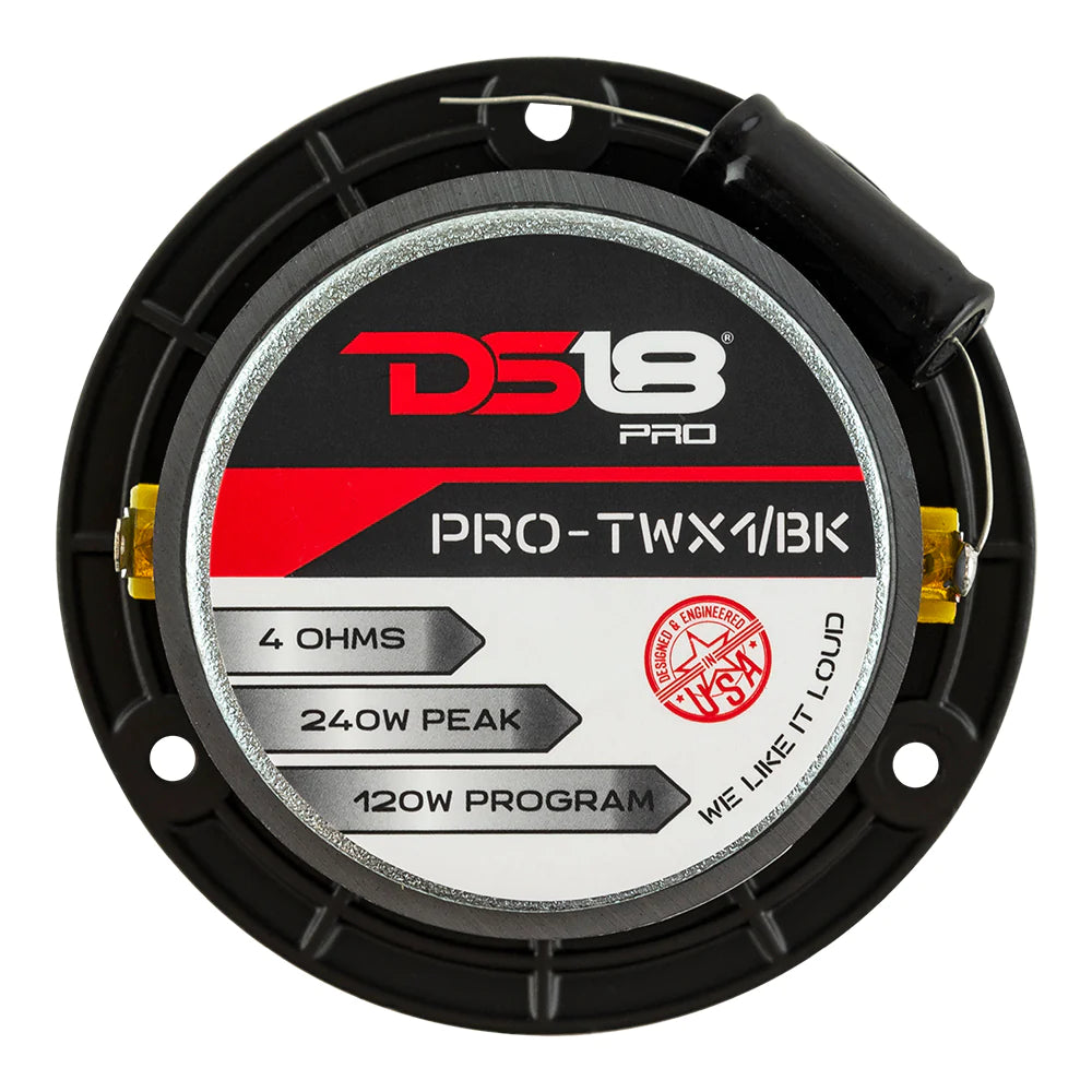PAQUETE (2)PRO-X6.4BM  MIDRANGE - (2)PRO-TWX1/BK