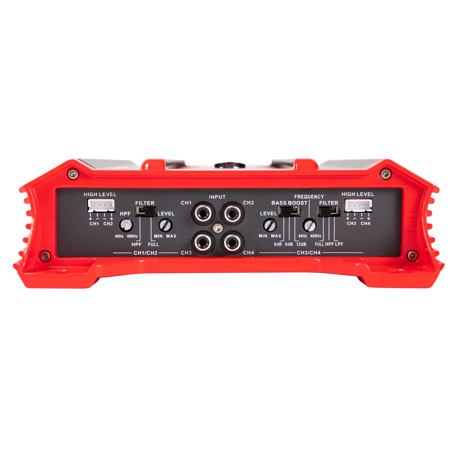 CRUNCH AMPL P/CARRO 4CH  1500WATTS