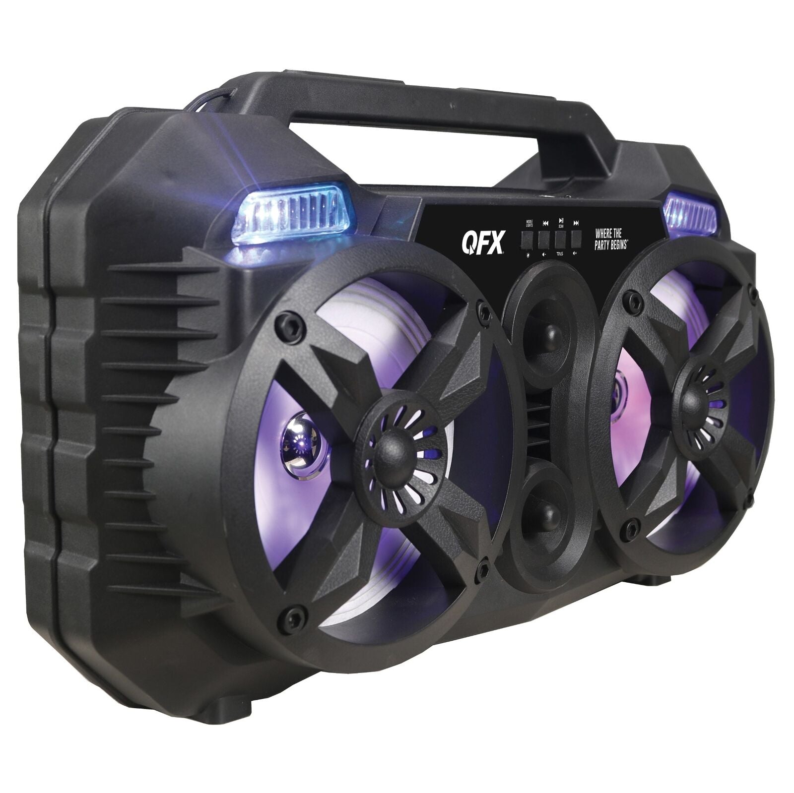 RADIO BOCINA 2X6.5" USB/FM/BT