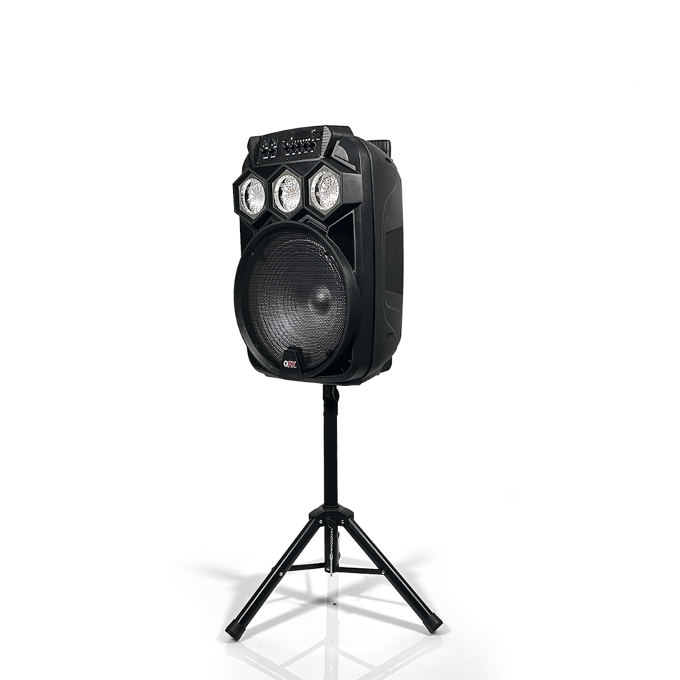 QFX RADIO BOCINA AMPLI 15" FM/BLUETOOTH