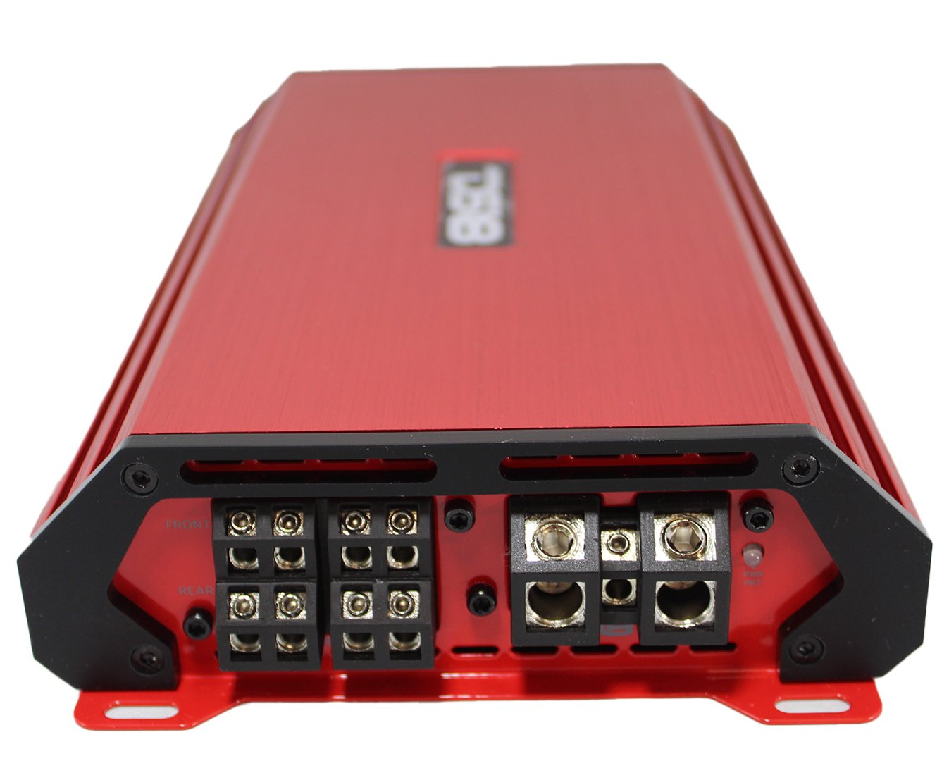 DS18 S1200.4/RD SELECT Full-Range Class AB 4-Channel Amplifier 1200 Watts Red