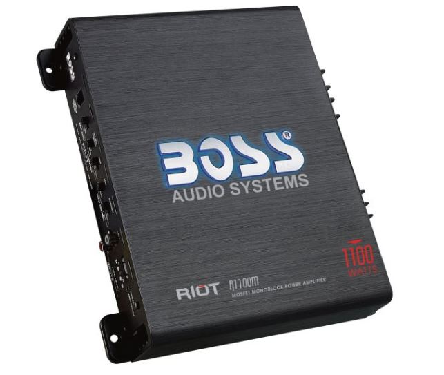 BOSS Armor 1500W Monoblock Class A/B Amplifier