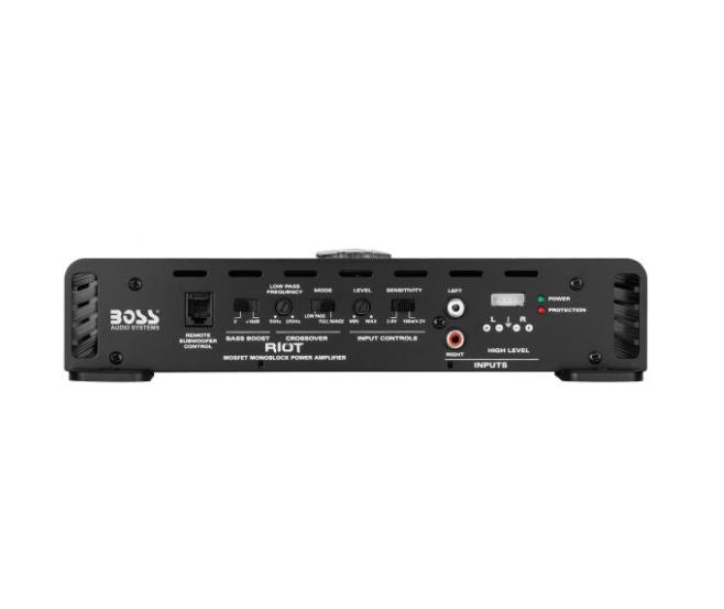 BOSS Armor 1500W Monoblock Class A/B Amplifier