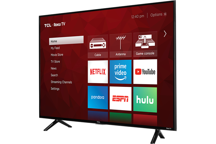 TCL Smart TV 49" LED - 4K - ROKU TV(Refurbished)
