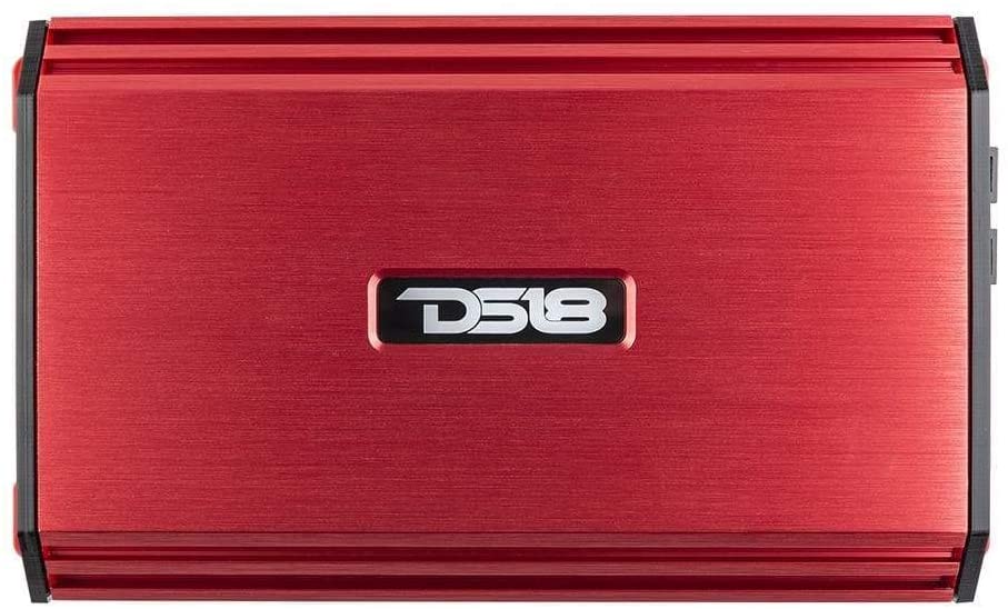 DS18 S1200.4/RD SELECT Full-Range Class AB 4-Channel Amplifier 1200 Watts Red