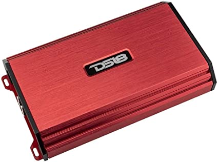 DS18 S1200.4/RD SELECT Full-Range Class AB 4-Channel Amplifier 1200 Watts Red