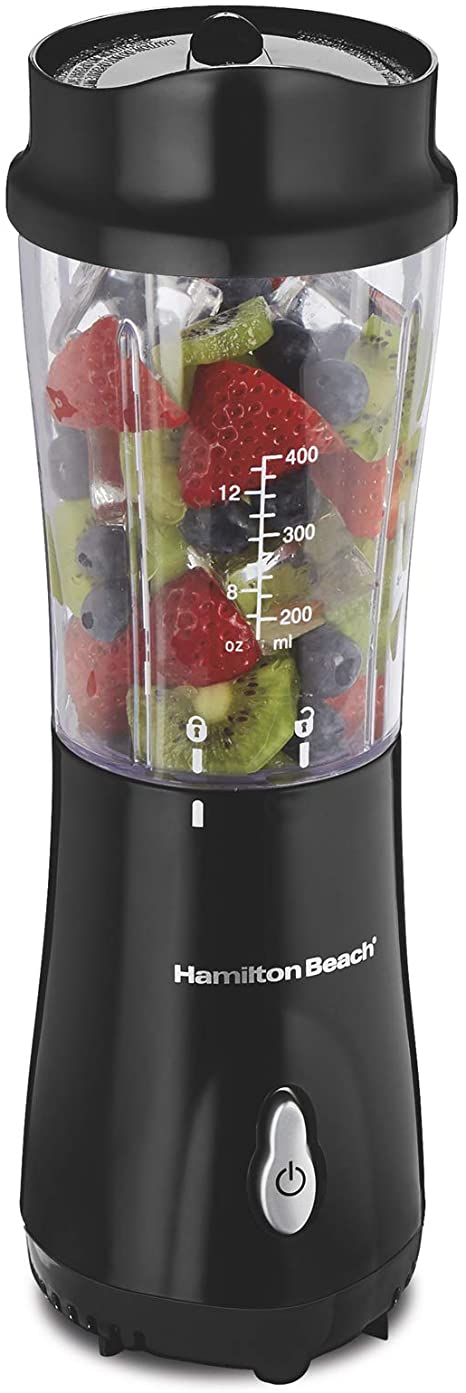 Hamilton Beach Single Serve Blender with Travel Lid - Black (51101B)