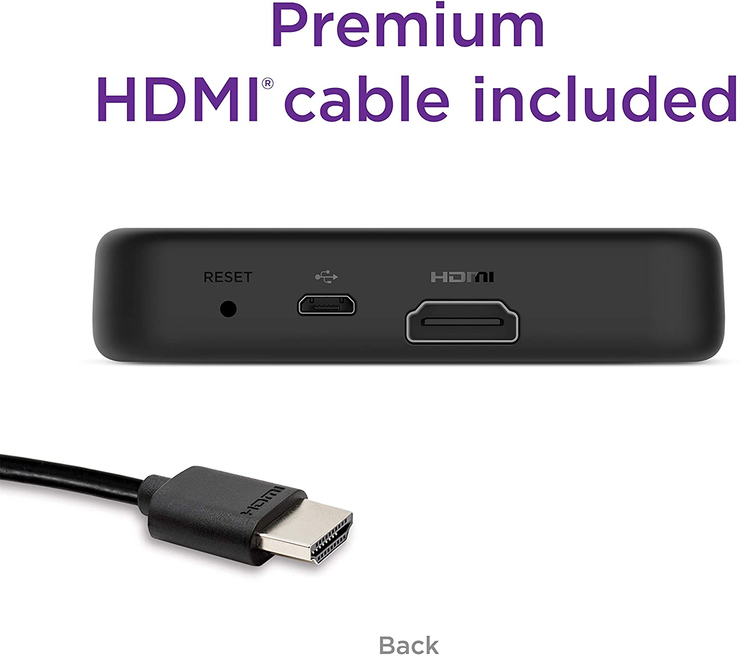 Roku Premiere HD-4K-HDR Streaming Media Player