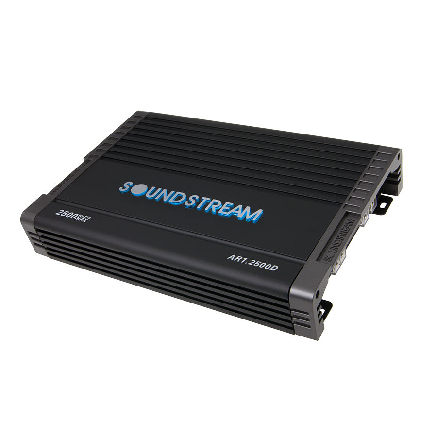 Soundstream AR1.2500D Arachnid Series 2500W Class D Monoblock Amplifier