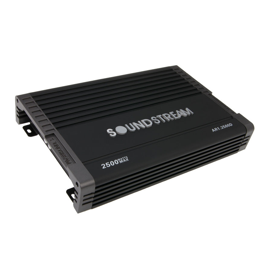 Soundstream AR1.2500D Arachnid Series 2500W Class D Monoblock Amplifier