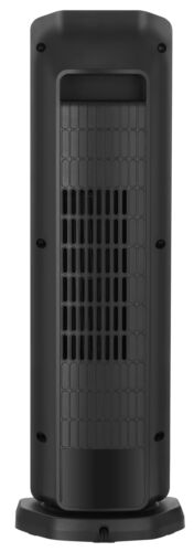 Better Homes & Gardens 23" Electric Ceramic Tower Heater - LED Display & Remote Silver(Refurbished)
