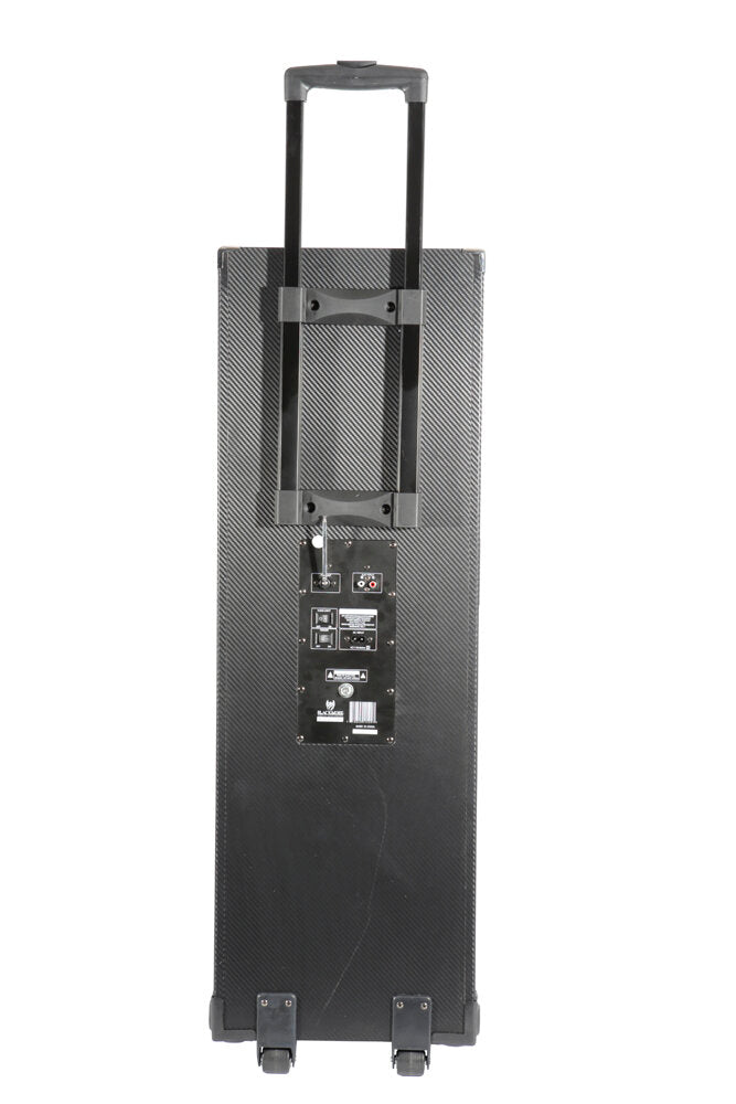 Blackmore DJ Powered Amplified Speaker System/Bluetooth/MP3/LED Lights