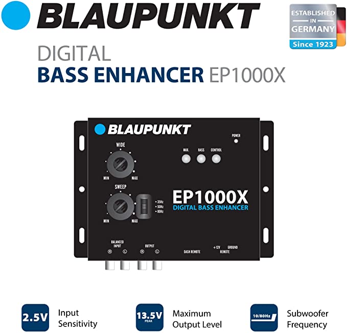 Blaupunkt EP1000X Digital Bass Enhancer Bass Note Restorer