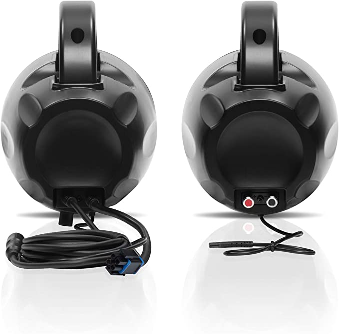 Boss Speaker 4" Weatherproof Amplified Bluetooth Power Pod ATV/UTV/Waketower