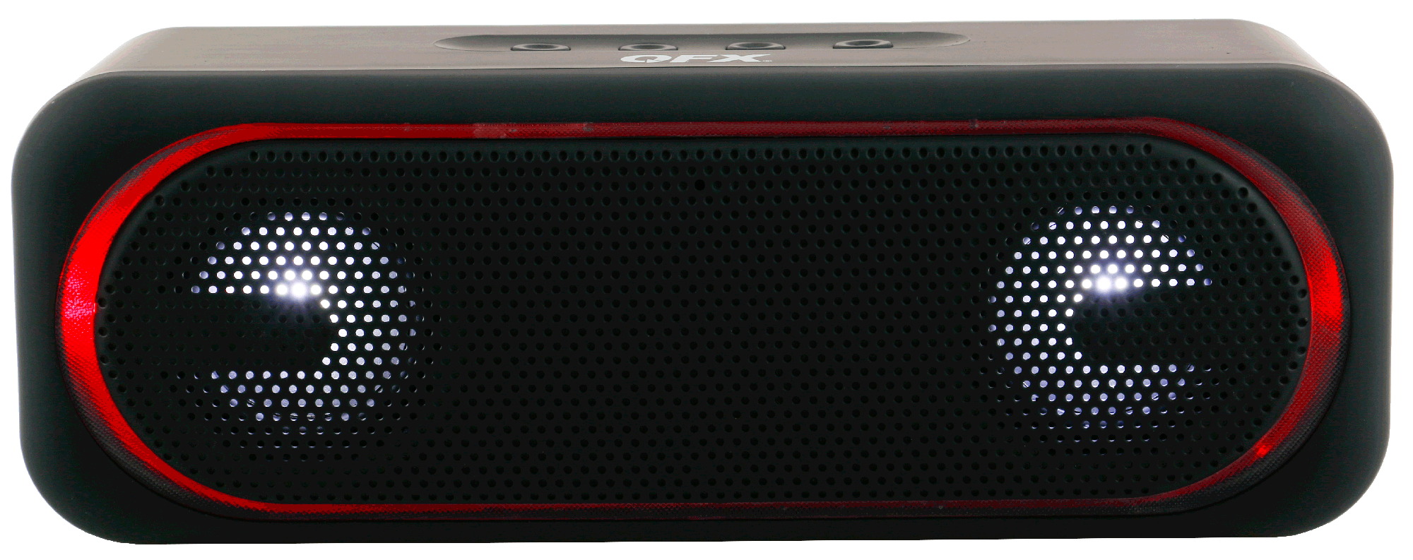 QFX BT-153 Speaker Portable Bluetooth - USB, FM - LED Light
