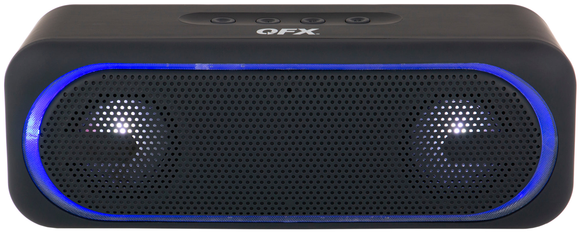 QFX BT-153 Speaker Portable Bluetooth - USB, FM - LED Light