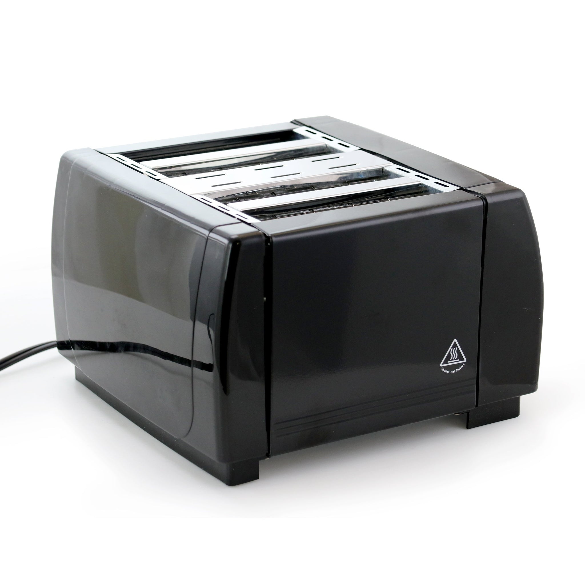 Better Chef 4 Slice Dual-Control Black Toaster IM-242B