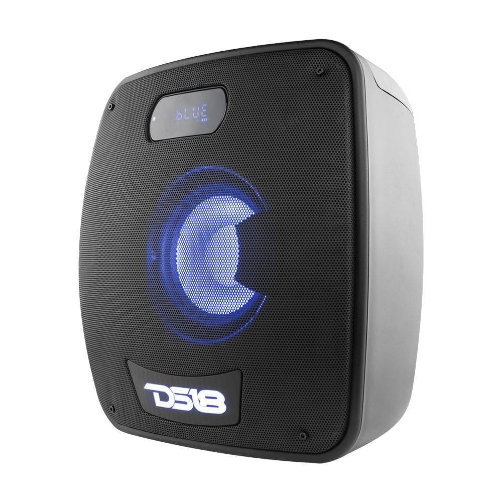DS18 TLV6 6.5" Amplified Self Powered Portable Party Speaker With LED Light