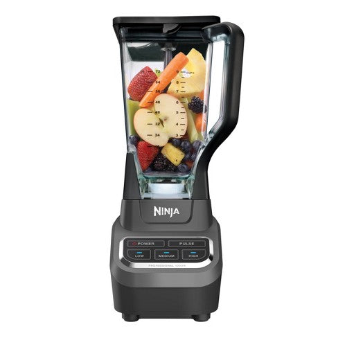 Ninja BL610 Professional 72 Oz Countertop Blender with 1000-Watt Base(Refurbished)