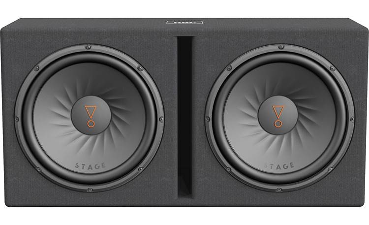 JBL Stage 1200D Dual 12" 2-Ohm Subwoofer Enclosure, 1200 watts