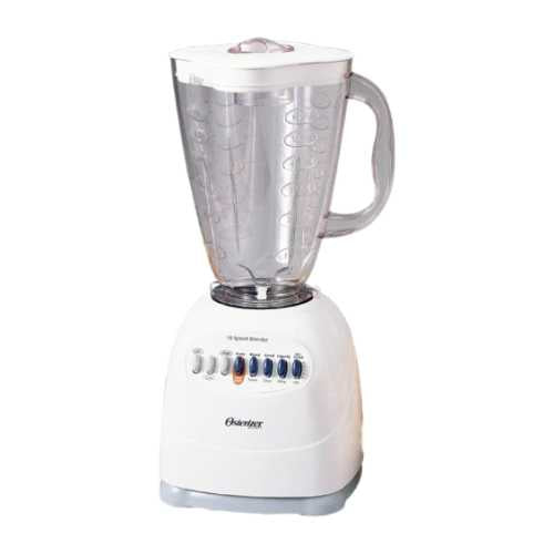Oster 10-Speed Blender with Plastic Jar, 48 Ounce
