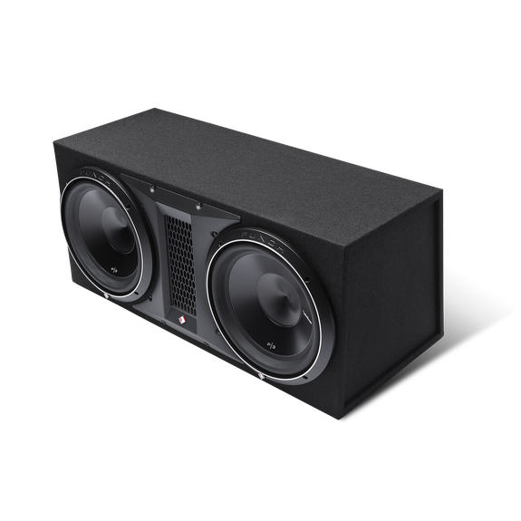 Rockford Fosgate P3-2X12 Punch Dual P3 12" Loaded Enclosure Ported Subwoofer