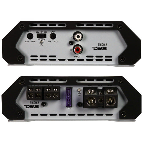 DS18 S-1600.2 SELECT Full Range Class AB 2 Channel Amplifier 1600 Watts