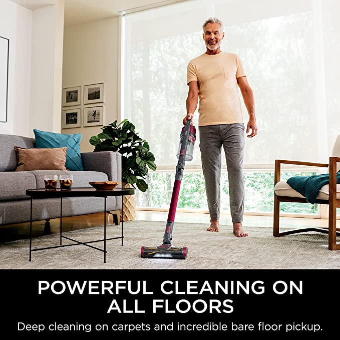 Shark IZ163H Pet Plus Cordless Stick Vacuum with Self-Cleaning Brushroll(Refurbished)