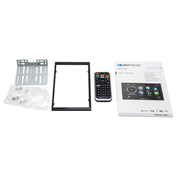 Soundstream 7" Touchscreen Double-DIN Mechless - Bluetooth, Apple CarPlay - Android Auto