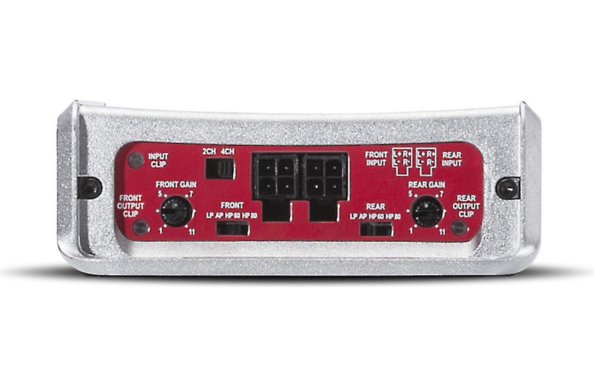 Rockford Fosgate Punch PBR400X4D Compact 4-channel car amplifier — 50 watts RMS x 4