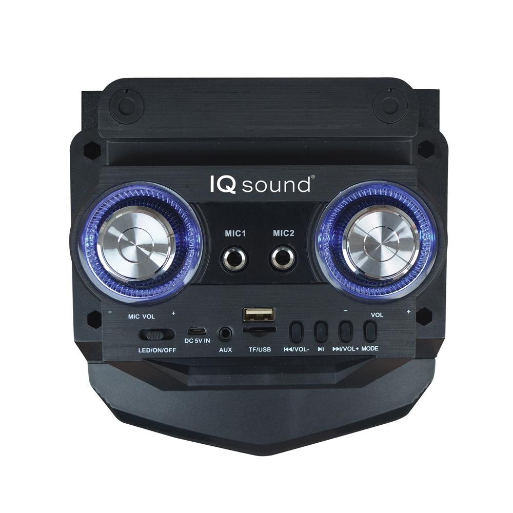 IQ SOUND IQ-3245DJBT 2 x 4.5†Tailgate Bluetooth® Speaker with Flashing Light