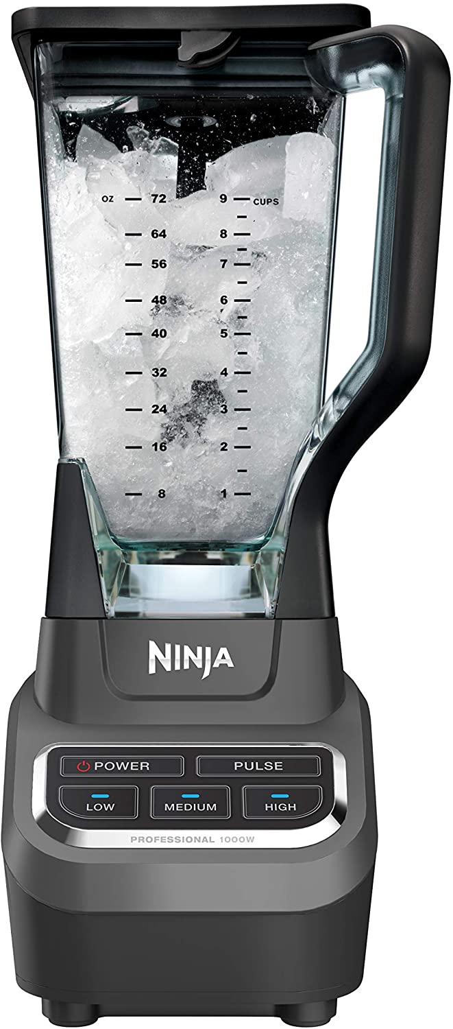 Ninja BL610 Professional 72 Oz Countertop Blender with 1000-Watt Base(Refurbished)