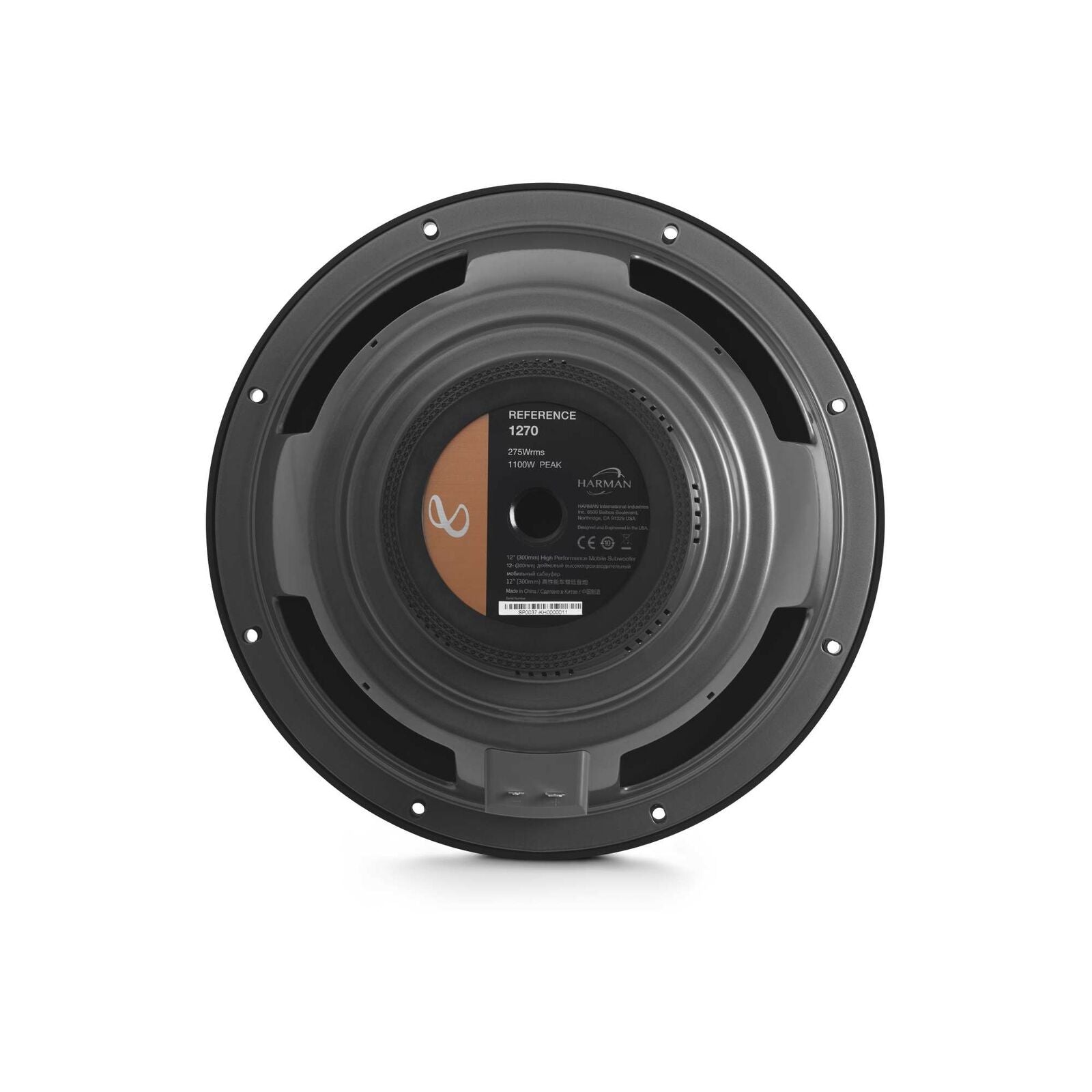 Infinity Reference 1270 12" Subwoofers Selectable 1100 Watts
