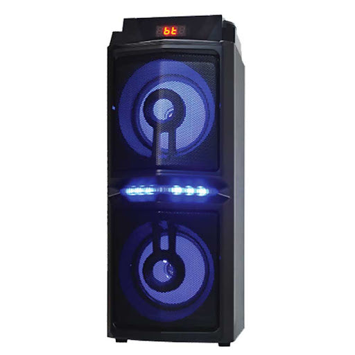 IQ SOUND IQ-3245DJBT 2 x 4.5†Tailgate Bluetooth® Speaker with Flashing Light