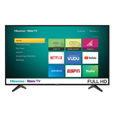 Hisense 43" 1080pLED Roku Smart TV (NEW)