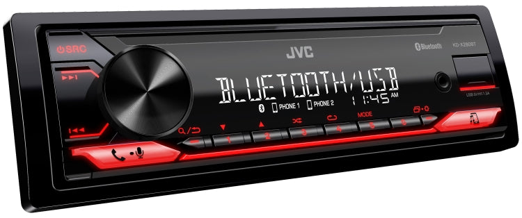 JVC KD-X280BT Bluetooth Car Stereo w/USB Port â€“ AM/FM Radio